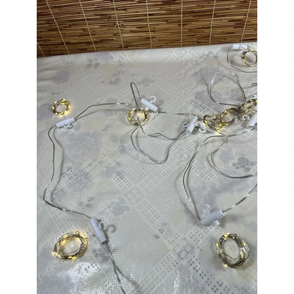 Curtain Lights 3 Ft Usb Powered Decorative String Lights For Bedroom Copper Wire